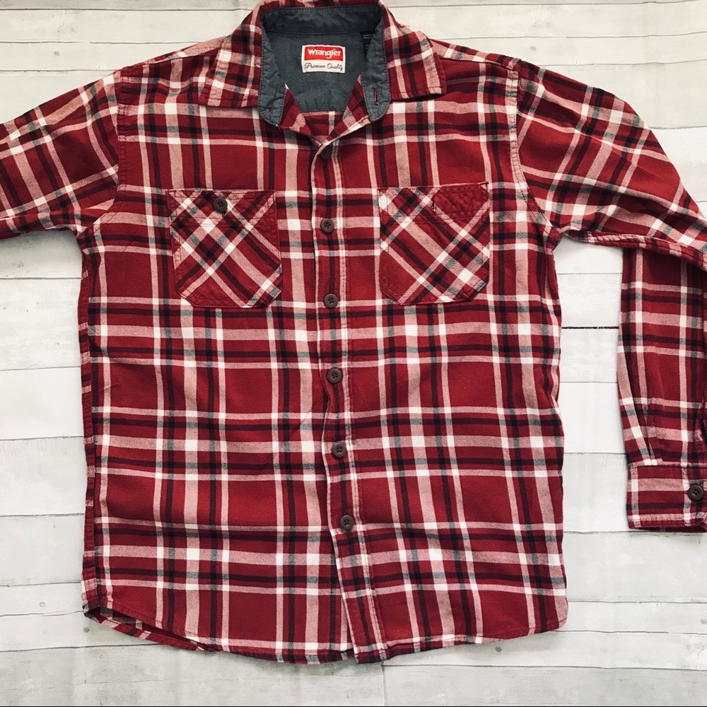 Long sleeve Flannel Wrangler Shirt